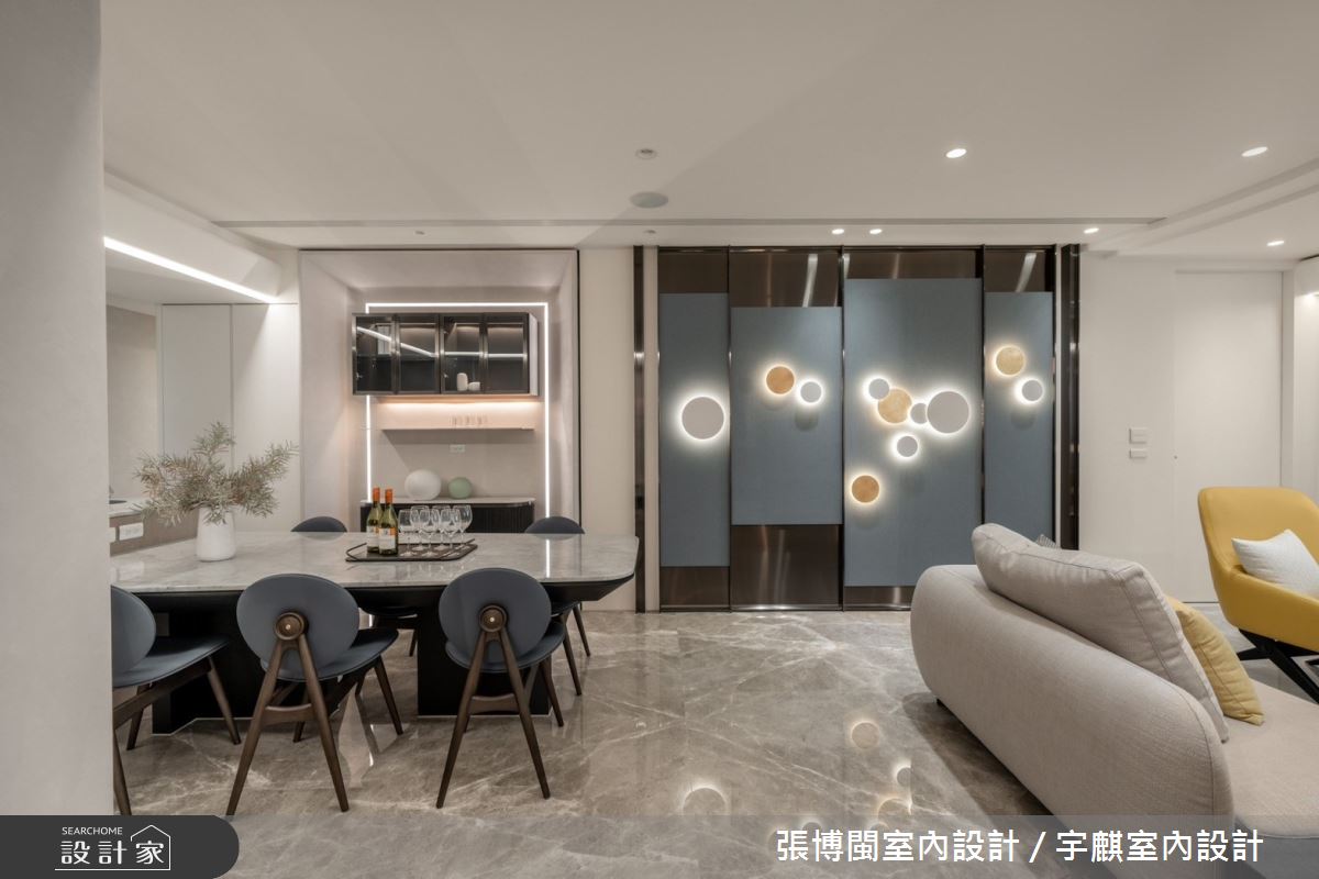 55坪新成屋(5年以下)＿現代風客廳餐廳案例圖片＿張博閩室內設計 / 宇麒室內設計＿張博閩_35之10