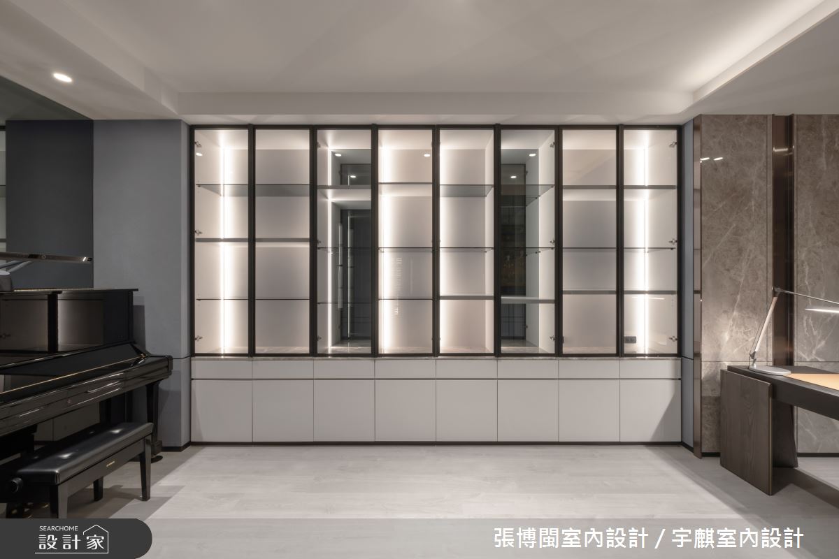 毛胚屋＿簡約風書房工作區多功能室案例圖片＿張博閩室內設計 / 宇麒室內設計＿張博閩_36之15