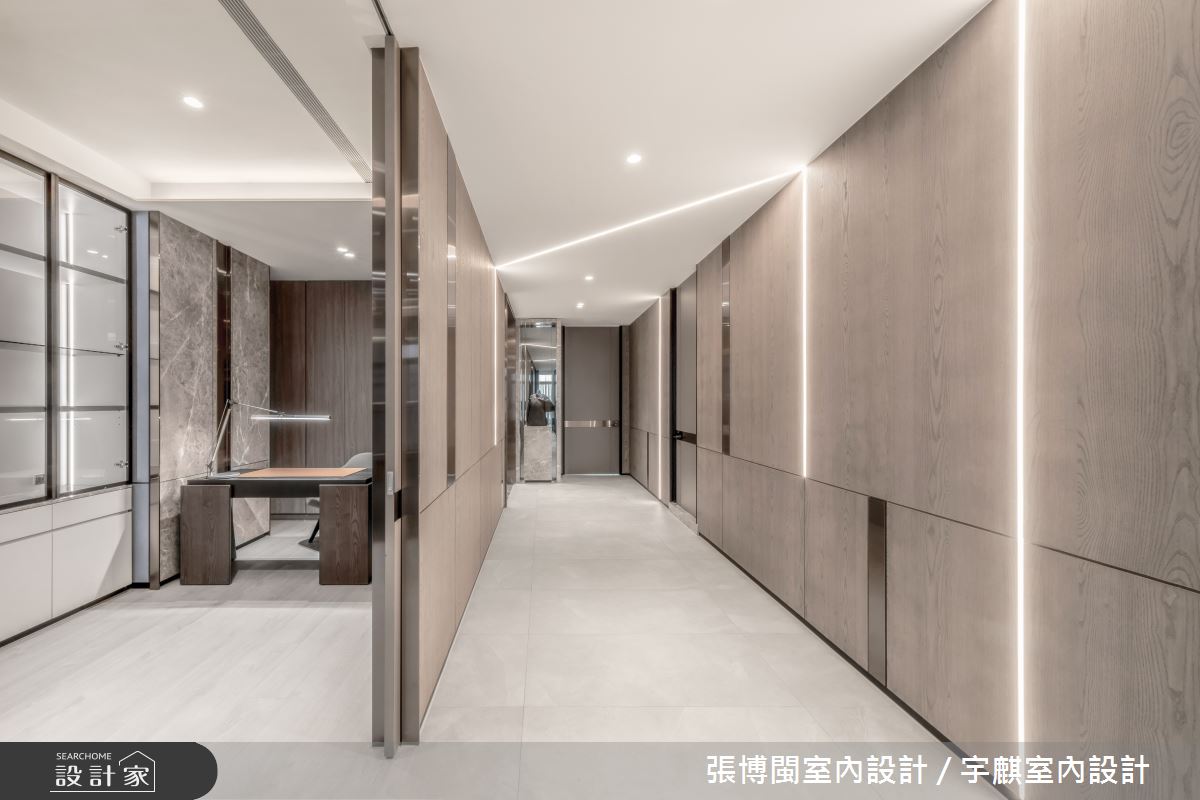 毛胚屋＿簡約風書房走廊工作區案例圖片＿張博閩室內設計 / 宇麒室內設計＿張博閩_36之17