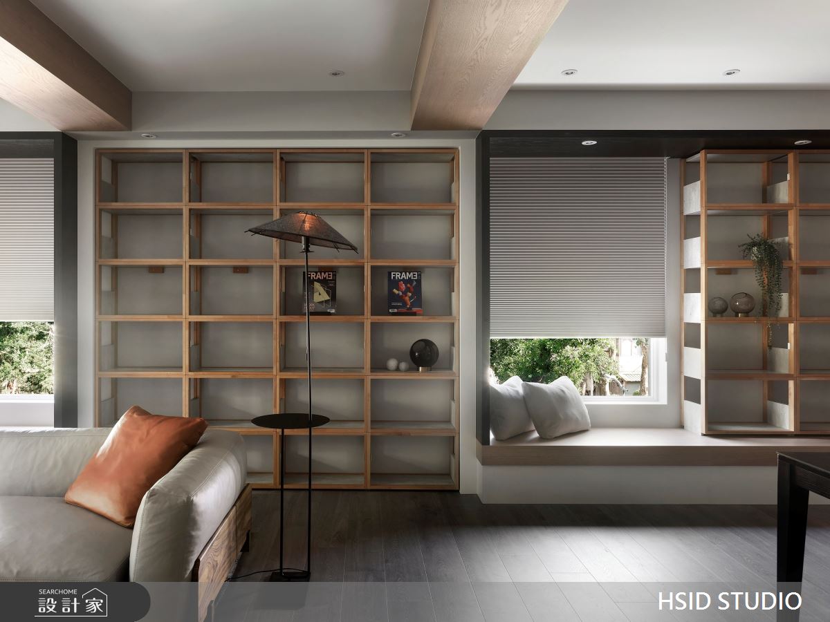 50坪老屋(41~50年)＿現代風客廳案例圖片＿樺設室內裝修設計有限公司 HSID STUDIO＿樺設_02之7