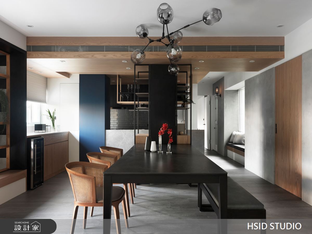 50坪老屋(41~50年)＿現代風餐廳案例圖片＿樺設室內裝修設計有限公司 HSID STUDIO＿樺設_02之12