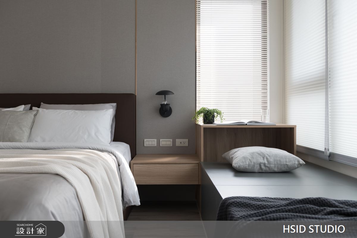 53坪新成屋(5年以下)＿現代風臥室案例圖片＿樺設室內裝修設計有限公司 HSID STUDIO＿樺設_03之16