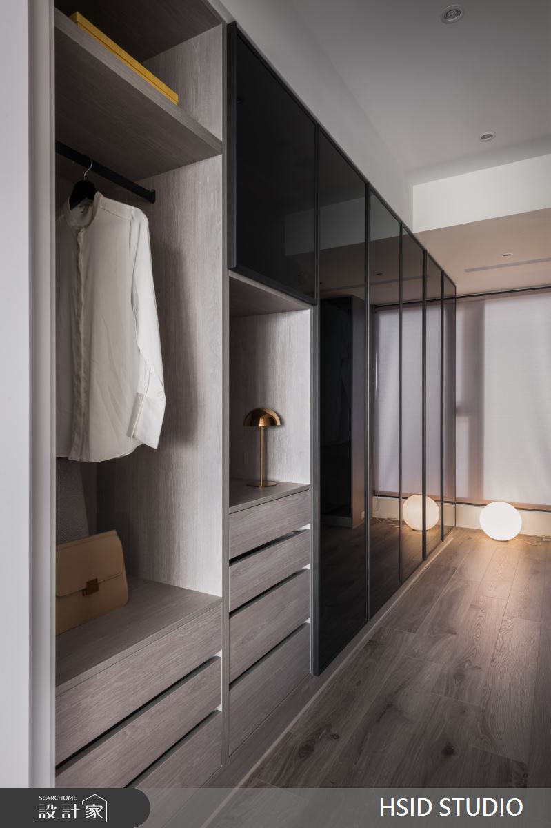 53坪新成屋(5年以下)＿現代風更衣間案例圖片＿樺設室內裝修設計有限公司 HSID STUDIO＿樺設_03之20