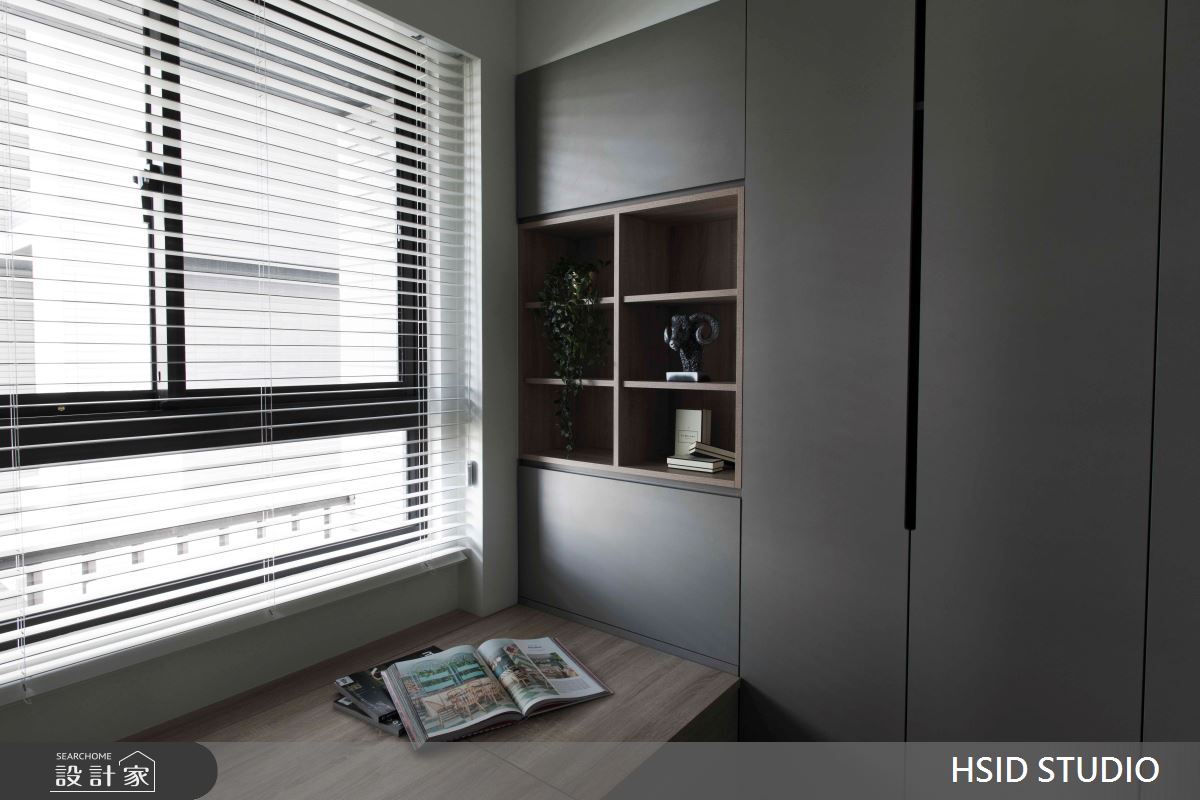 16坪新成屋(5年以下)＿混搭風書房臥榻案例圖片＿樺設室內裝修設計有限公司 HSID STUDIO＿樺設_04之10