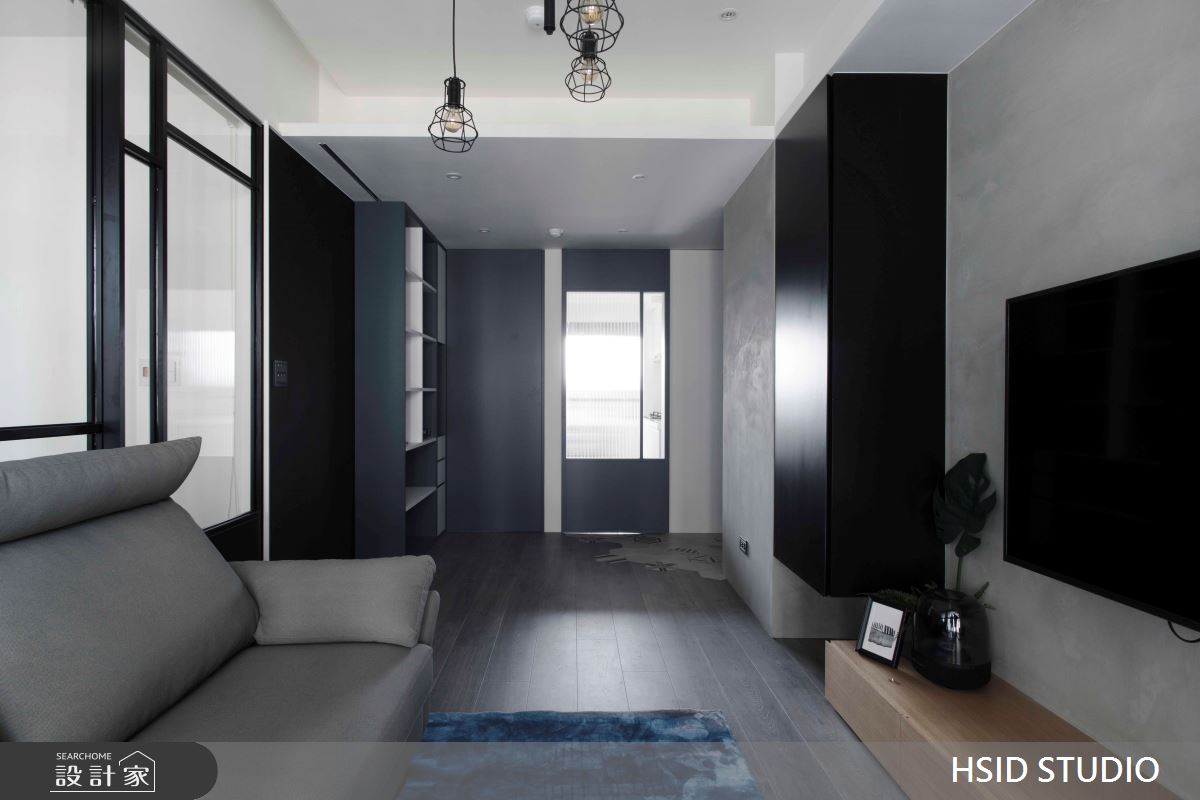 16坪新成屋(5年以下)＿混搭風客廳案例圖片＿樺設室內裝修設計有限公司 HSID STUDIO＿樺設_04之3