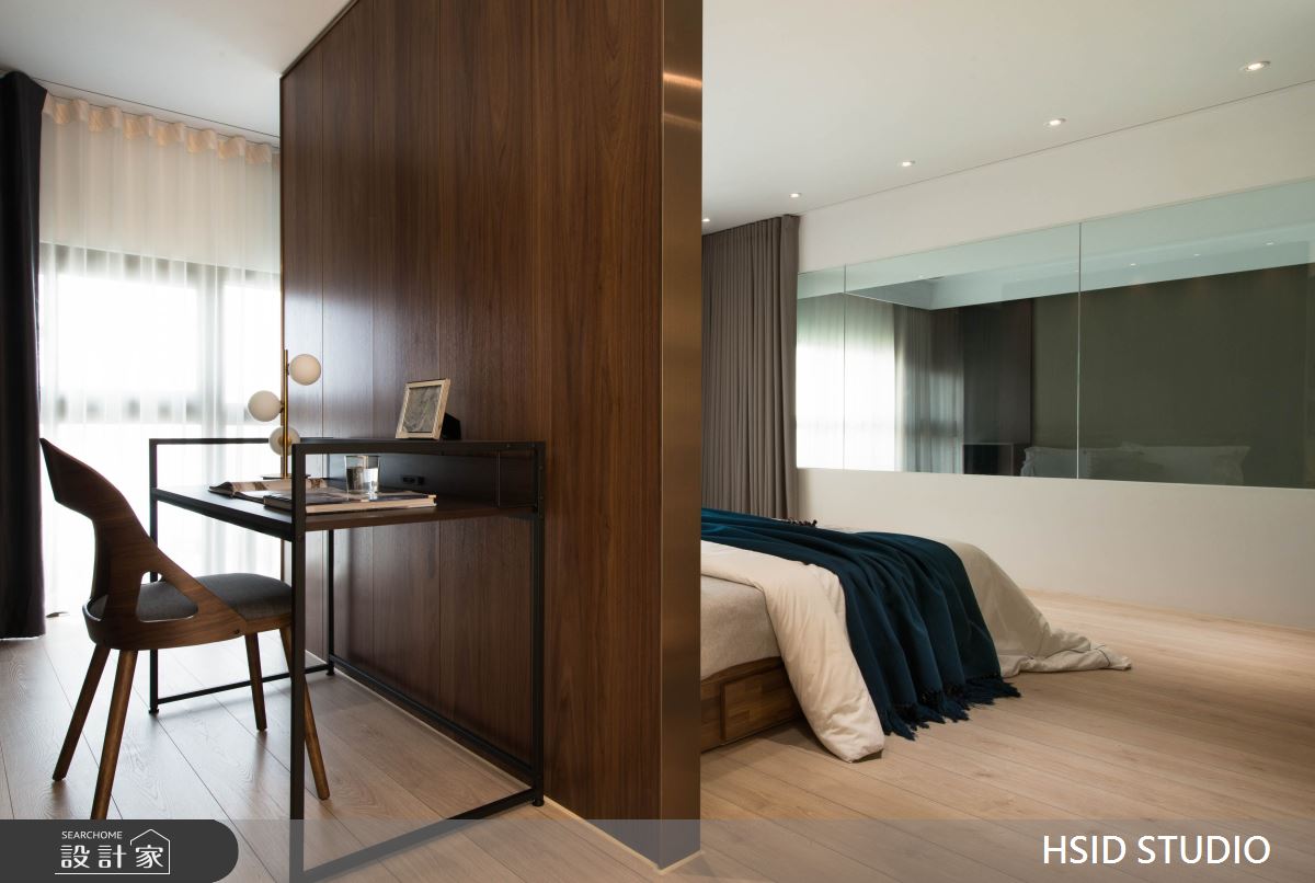 40坪新成屋(5年以下)＿現代風臥室書房案例圖片＿樺設室內裝修設計有限公司 HSID STUDIO＿樺設_10之16