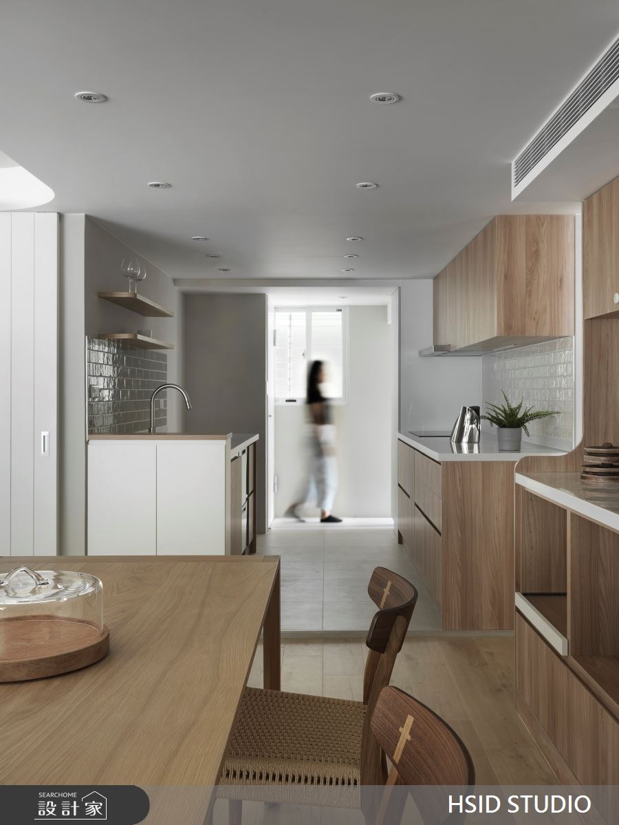 36坪老屋(31~40年)＿日式無印風餐廳廚房案例圖片＿樺設室內裝修設計有限公司 HSID STUDIO＿樺設_13之17
