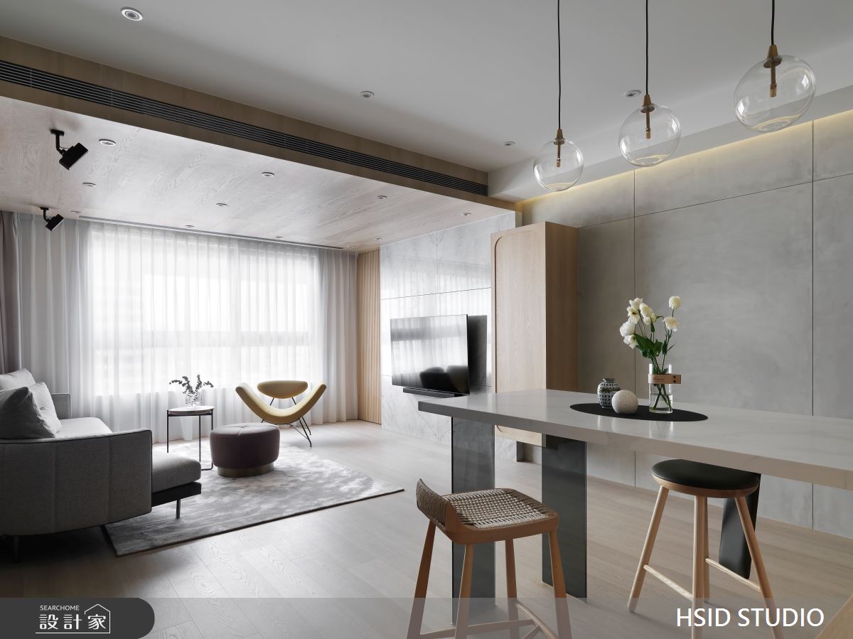 30坪新成屋(5年以下)＿日式風客廳吧檯案例圖片＿樺設室內裝修設計有限公司 HSID STUDIO＿樺設_16之10