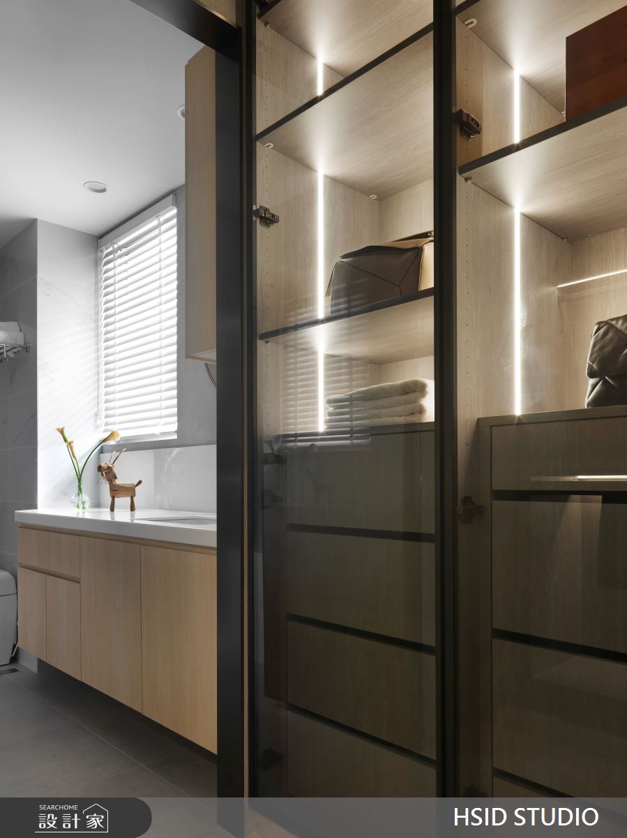 30坪新成屋(5年以下)＿日式風更衣間浴室案例圖片＿樺設室內裝修設計有限公司 HSID STUDIO＿樺設_16之22