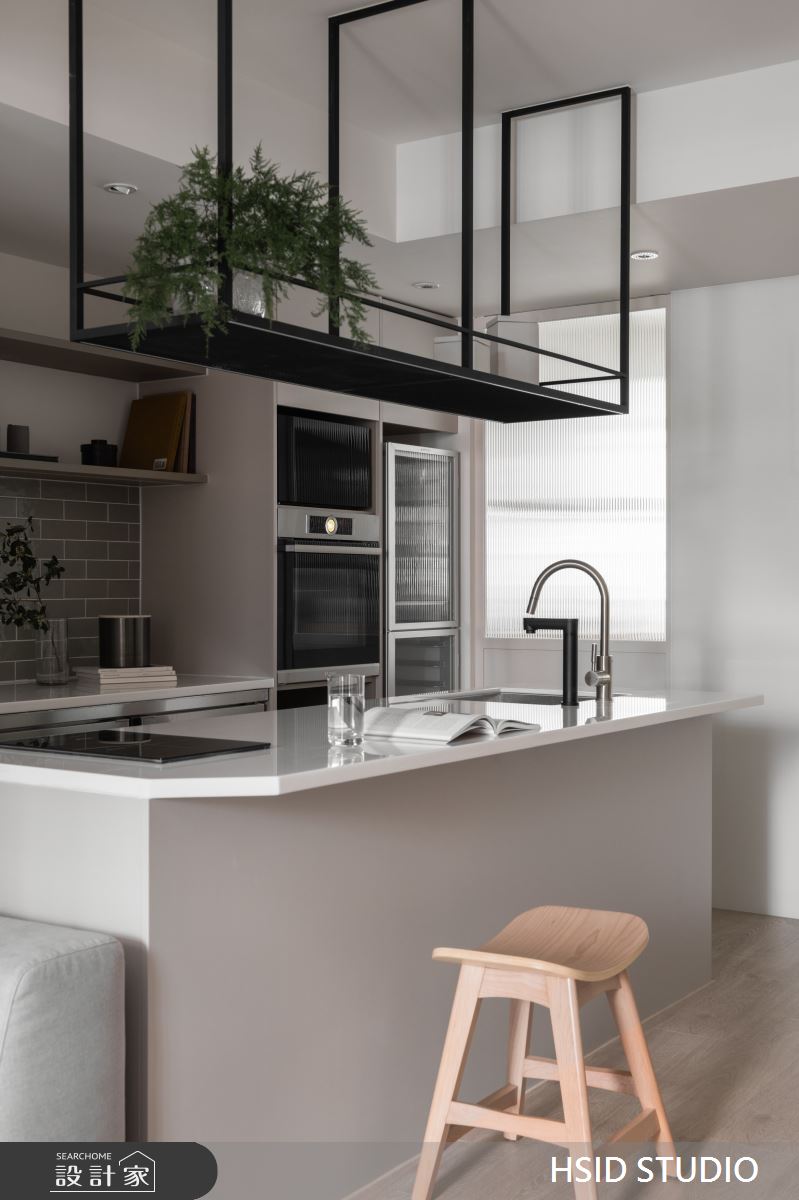 22坪老屋(31~40年)＿混搭風餐廳廚房中島案例圖片＿樺設室內裝修設計有限公司 HSID STUDIO＿樺設_21之11