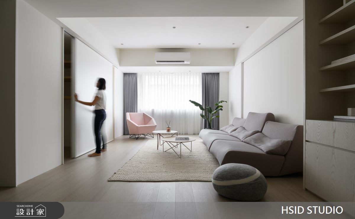 老屋(31~40年)＿簡約風客廳案例圖片＿樺設室內裝修設計有限公司 HSID STUDIO＿樺設_22之3