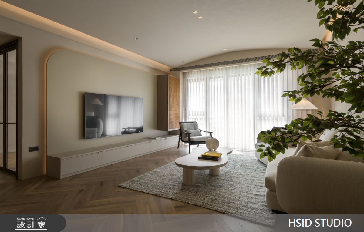 51坪新成屋(5年以下)＿日式侘寂風客廳案例圖片＿樺設室內裝修設計有限公司 HSID STUDIO＿樺設_24之8