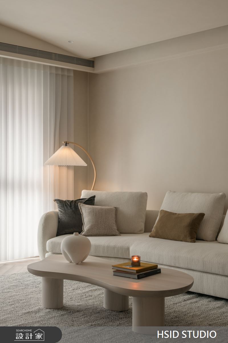 51坪新成屋(5年以下)＿日式侘寂風客廳案例圖片＿樺設室內裝修設計有限公司 HSID STUDIO＿樺設_24之11