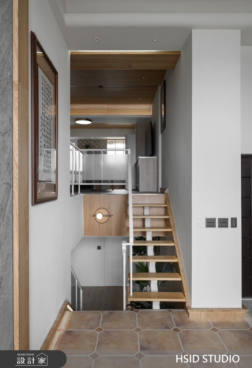 55坪老屋(41~50年)＿人文禪風樓梯案例圖片＿樺設室內裝修設計有限公司 HSID STUDIO＿樺設_25之9