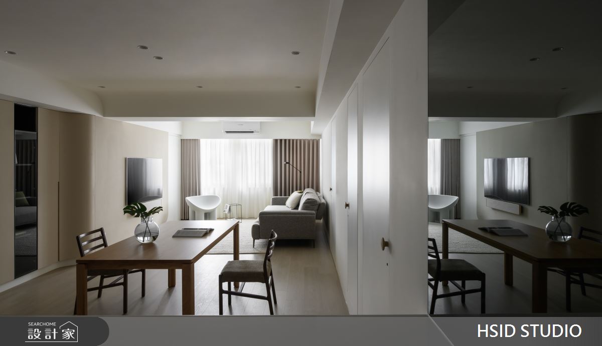 26坪老屋(41~50年)＿簡約風客廳餐廳案例圖片＿樺設室內裝修設計有限公司 HSID STUDIO＿樺設_27之6