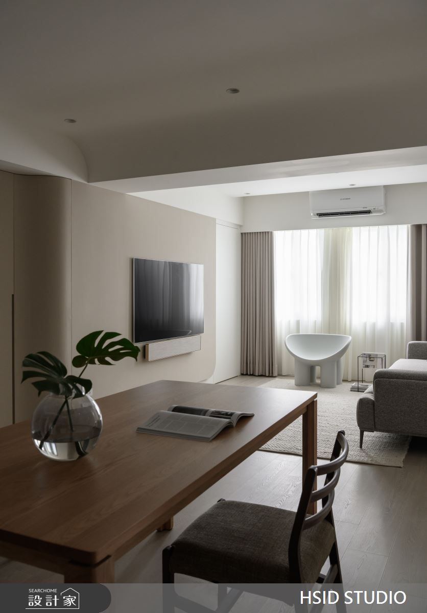 26坪老屋(41~50年)＿簡約風客廳餐廳案例圖片＿樺設室內裝修設計有限公司 HSID STUDIO＿樺設_27之5