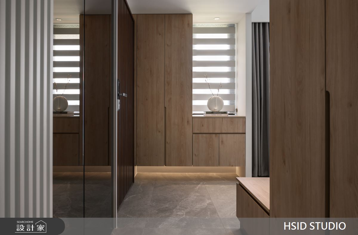 28坪中古屋(5~15年)＿侘寂輕日式玄關案例圖片＿樺設室內裝修設計有限公司 HSID STUDIO＿樺設_28之1