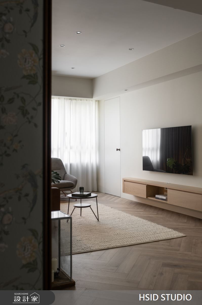 23坪新成屋(5年以下)＿復古簡約風客廳案例圖片＿樺設室內裝修設計有限公司 HSID STUDIO＿樺設_30之7