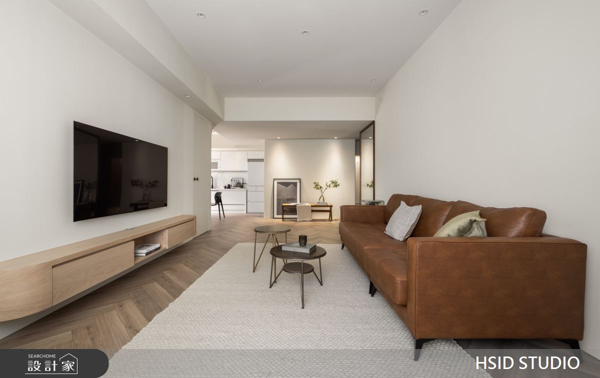 23坪新成屋(5年以下)＿復古簡約風客廳案例圖片＿樺設室內裝修設計有限公司 HSID STUDIO＿樺設_30之10