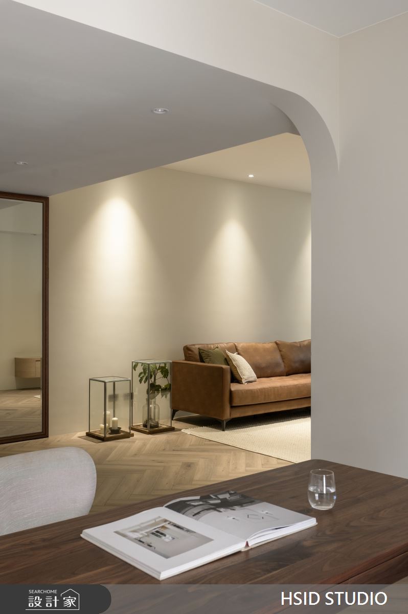 23坪新成屋(5年以下)＿復古簡約風客廳餐廳案例圖片＿樺設室內裝修設計有限公司 HSID STUDIO＿樺設_30之15