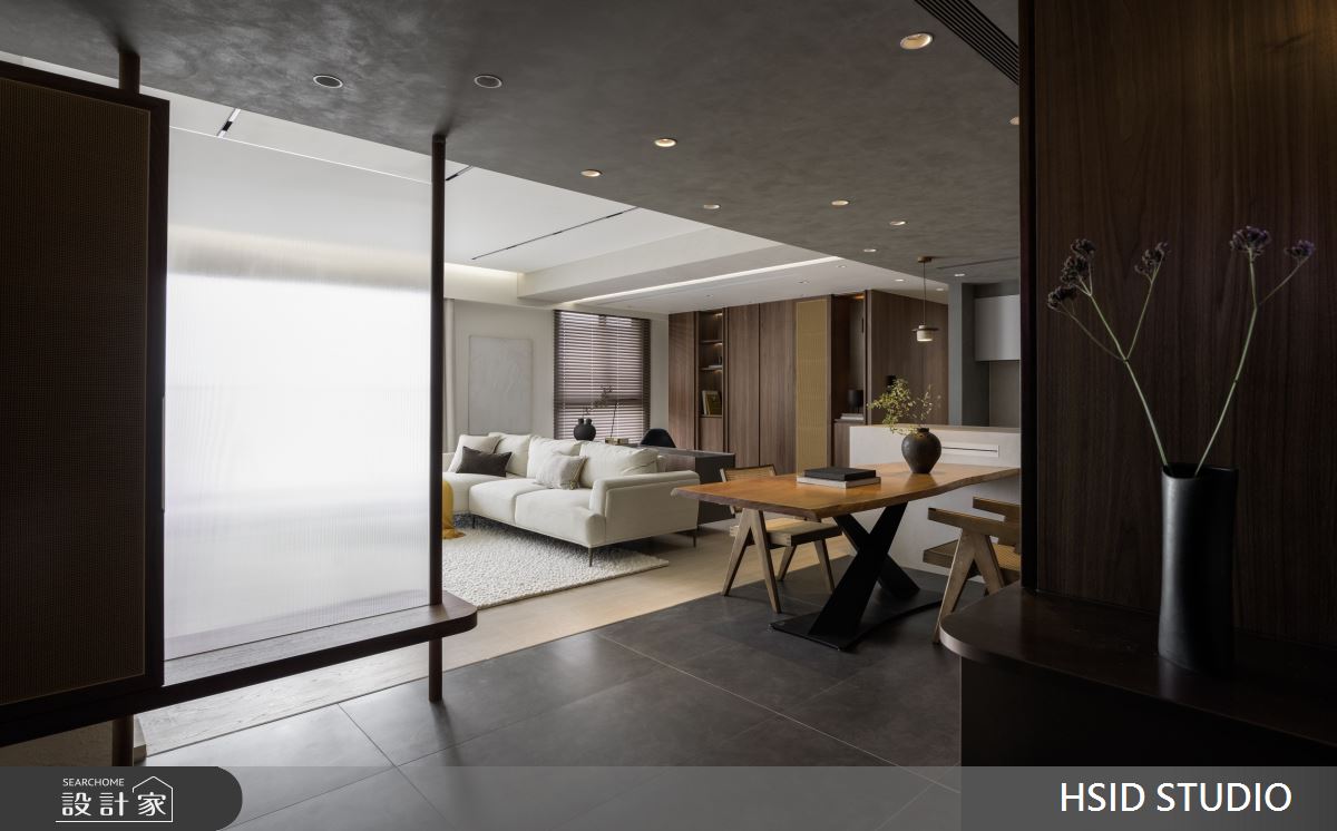 30坪新成屋(5年以下)＿日式侘寂風客廳餐廳案例圖片＿樺設室內裝修設計有限公司 HSID STUDIO＿樺設_35之1
