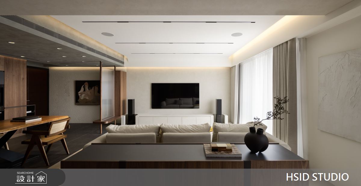 30坪新成屋(5年以下)＿日式侘寂風客廳餐廳案例圖片＿樺設室內裝修設計有限公司 HSID STUDIO＿樺設_35之3