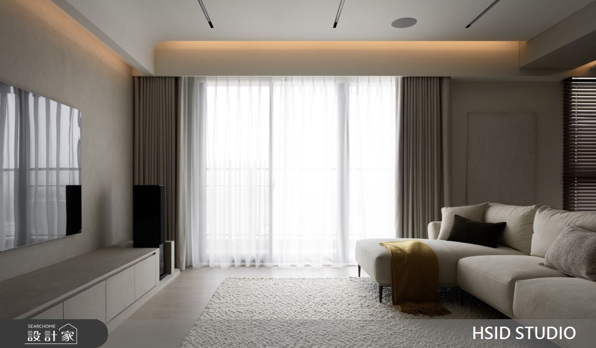30坪新成屋(5年以下)＿日式侘寂風客廳案例圖片＿樺設室內裝修設計有限公司 HSID STUDIO＿樺設_35之5