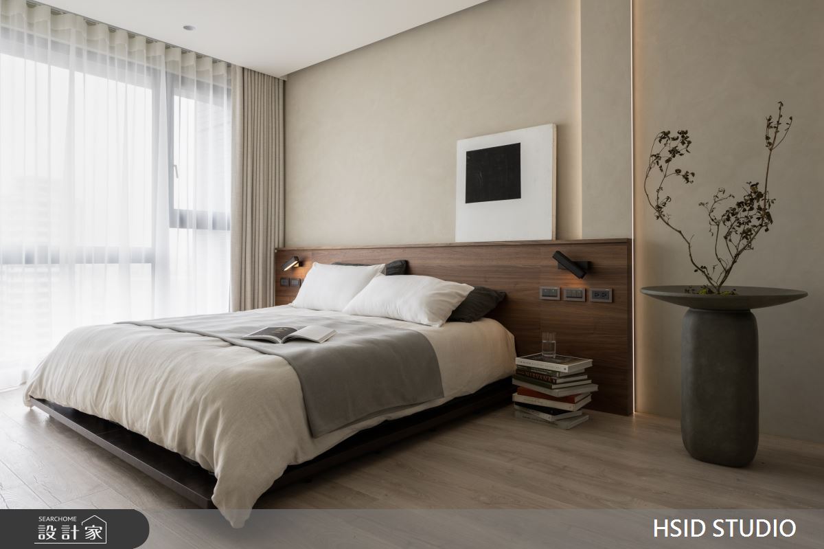 30坪新成屋(5年以下)＿日式侘寂風臥室案例圖片＿樺設室內裝修設計有限公司 HSID STUDIO＿樺設_35之16