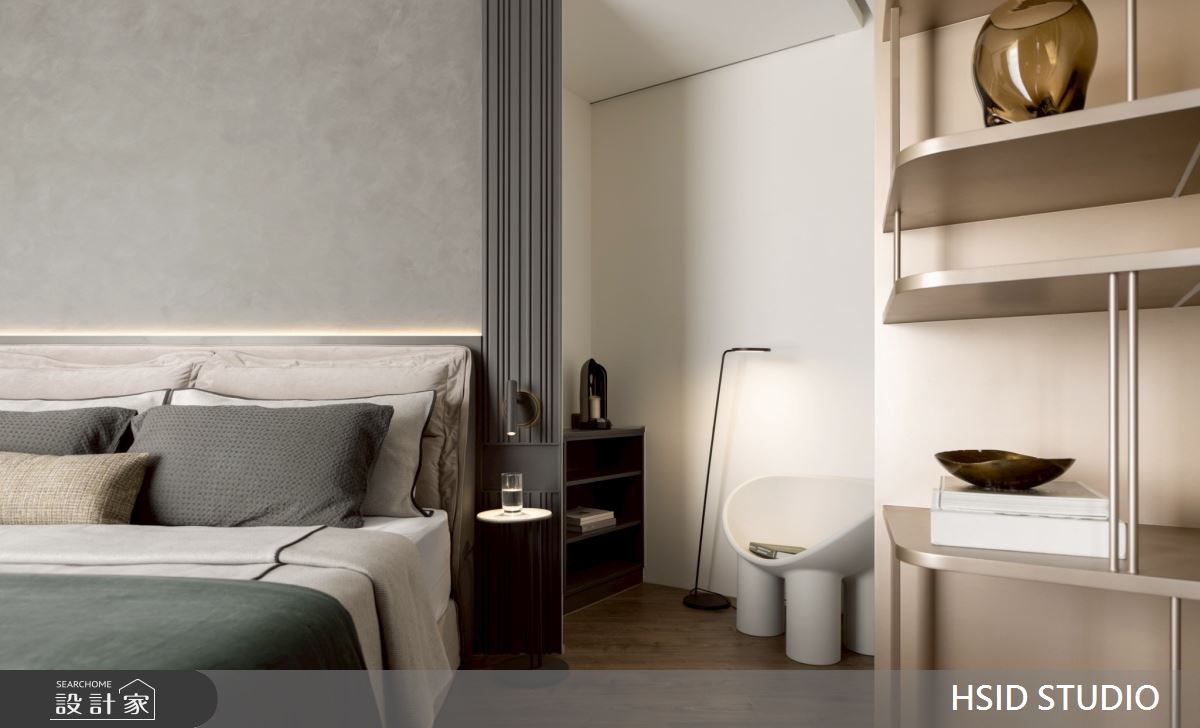20坪老屋(16~30年)＿現代紳士風臥室案例圖片＿樺設室內裝修設計有限公司 HSID STUDIO＿樺設_39之12