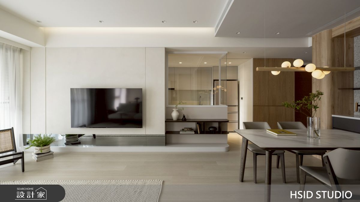 21坪新成屋(5年以下)＿現代簡約風客廳餐廳廚房案例圖片＿樺設室內裝修設計有限公司 HSID STUDIO＿樺設_41 Residence_C之10
