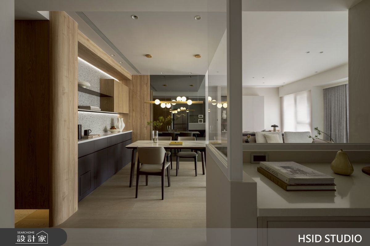 21坪新成屋(5年以下)＿現代簡約風餐廳案例圖片＿樺設室內裝修設計有限公司 HSID STUDIO＿樺設_41 Residence_C之4