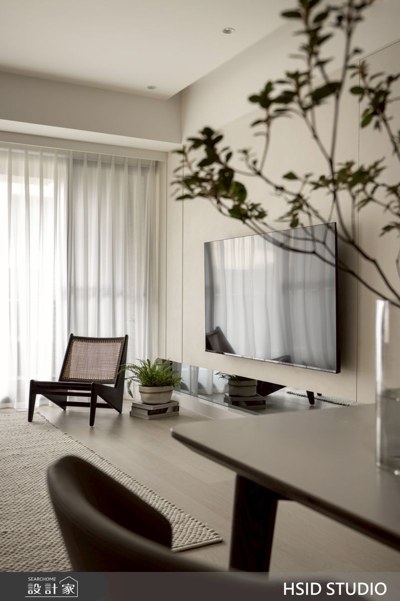 21坪新成屋(5年以下)＿現代簡約風客廳餐廳案例圖片＿樺設室內裝修設計有限公司 HSID STUDIO＿樺設_41 Residence_C之12
