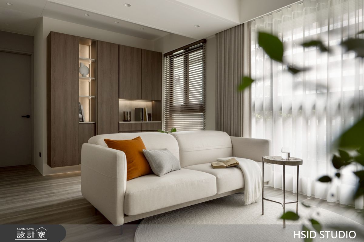 20坪新成屋(5年以下)＿現代日式風客廳案例圖片＿樺設室內裝修設計有限公司 HSID STUDIO＿樺設_42 Residence_M之13