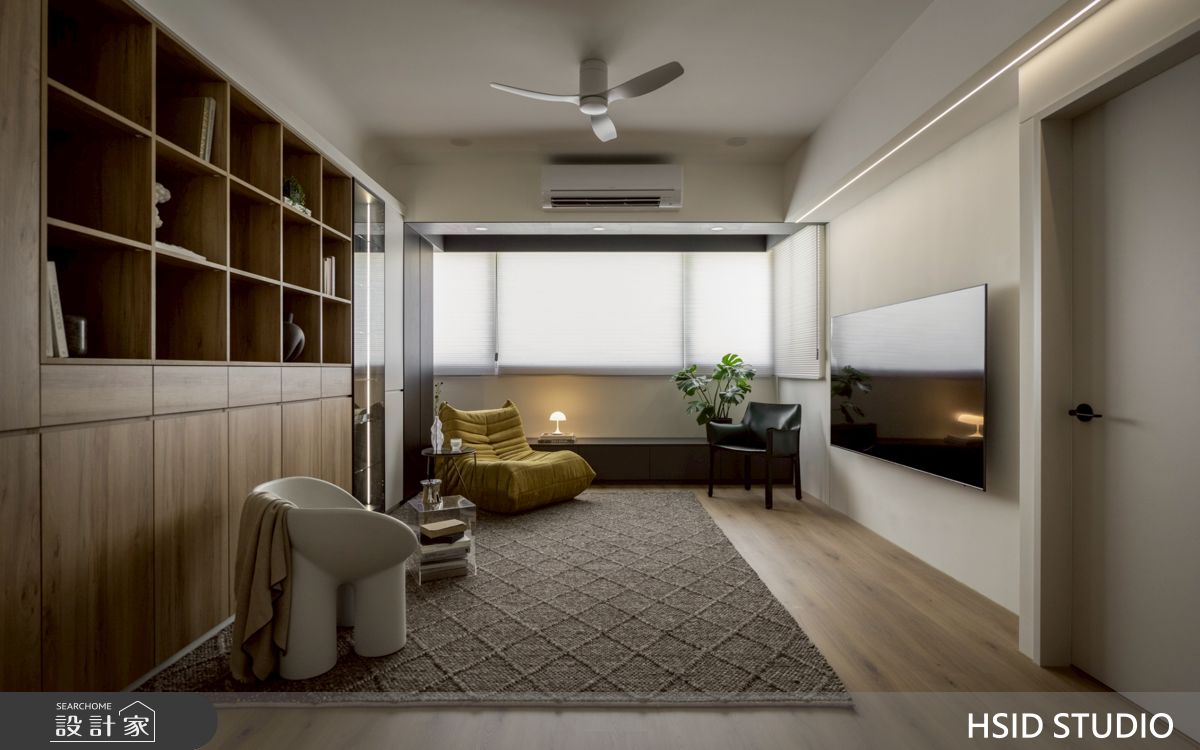 28坪老屋(31~40年)＿現代簡約風客廳案例圖片＿樺設室內裝修設計有限公司 HSID STUDIO＿樺設_43 Residence_S之3