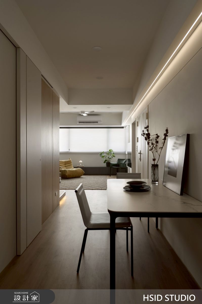 28坪老屋(31~40年)＿現代簡約風客廳餐廳案例圖片＿樺設室內裝修設計有限公司 HSID STUDIO＿樺設_43 Residence_S之10