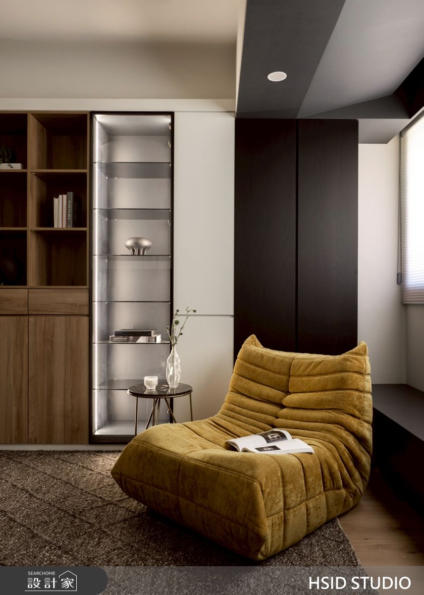 28坪老屋(31~40年)＿現代簡約風客廳案例圖片＿樺設室內裝修設計有限公司 HSID STUDIO＿樺設_43 Residence_S之5