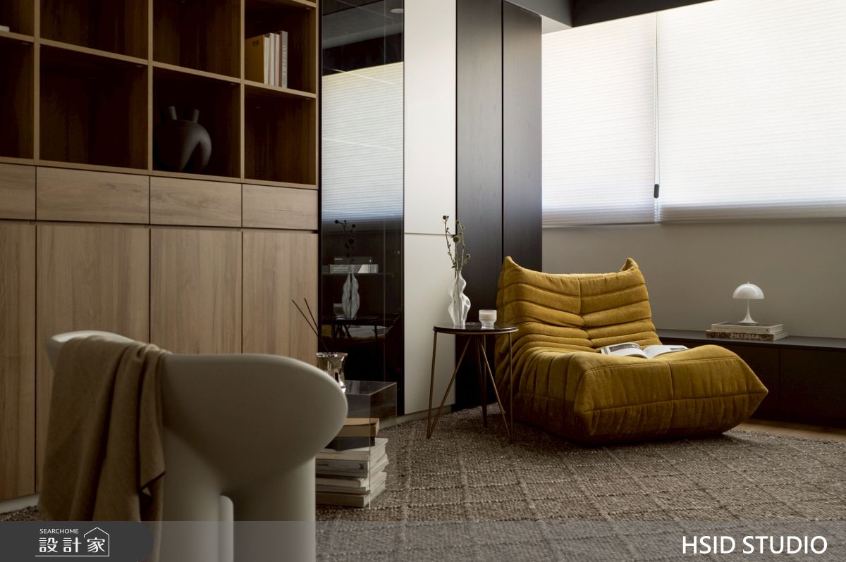 28坪老屋(31~40年)＿現代簡約風客廳案例圖片＿樺設室內裝修設計有限公司 HSID STUDIO＿樺設_43 Residence_S之4