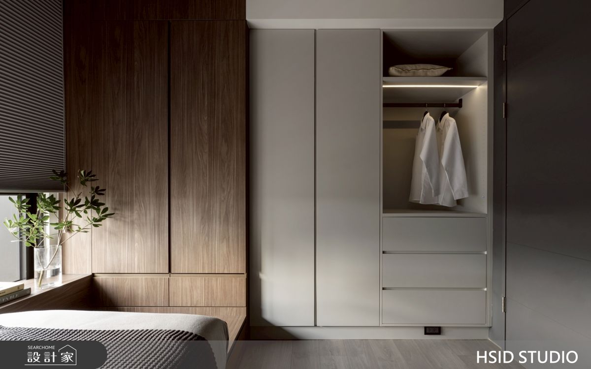 31坪新成屋(5年以下)＿現代簡約風臥室案例圖片＿樺設室內裝修設計有限公司 HSID STUDIO＿樺設_44之25