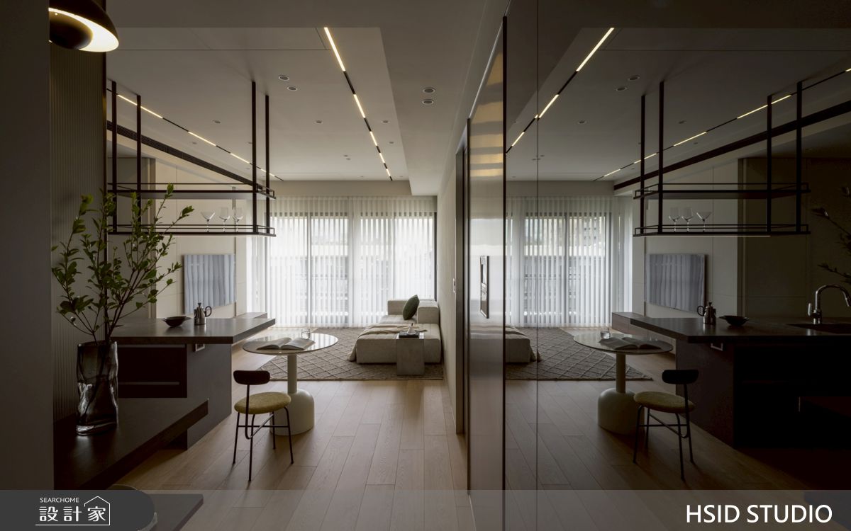31坪新成屋(5年以下)＿現代簡約風客廳餐廳中島案例圖片＿樺設室內裝修設計有限公司 HSID STUDIO＿樺設_44之3