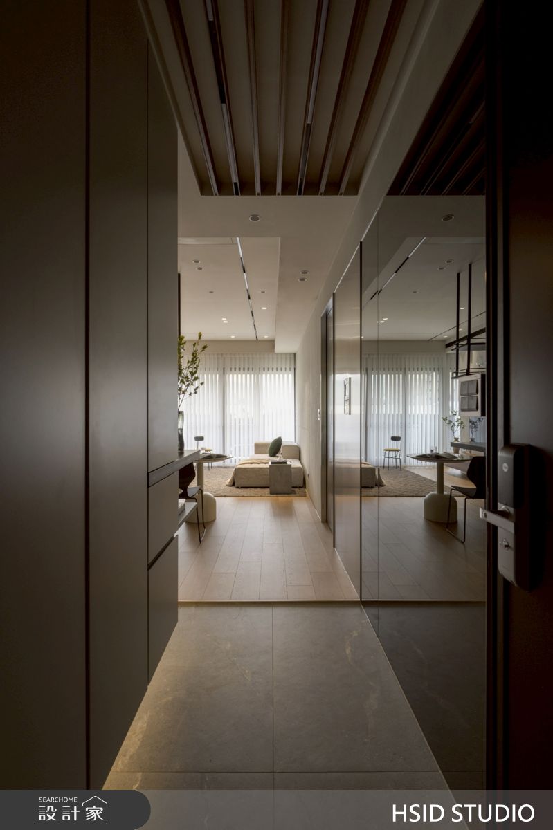 31坪新成屋(5年以下)＿現代簡約風玄關客廳案例圖片＿樺設室內裝修設計有限公司 HSID STUDIO＿樺設_44之1