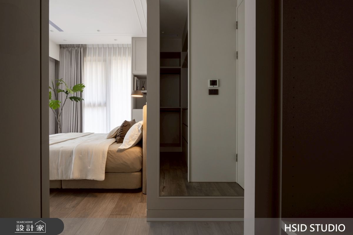 31坪新成屋(5年以下)＿現代簡約風臥室案例圖片＿樺設室內裝修設計有限公司 HSID STUDIO＿樺設_44之15