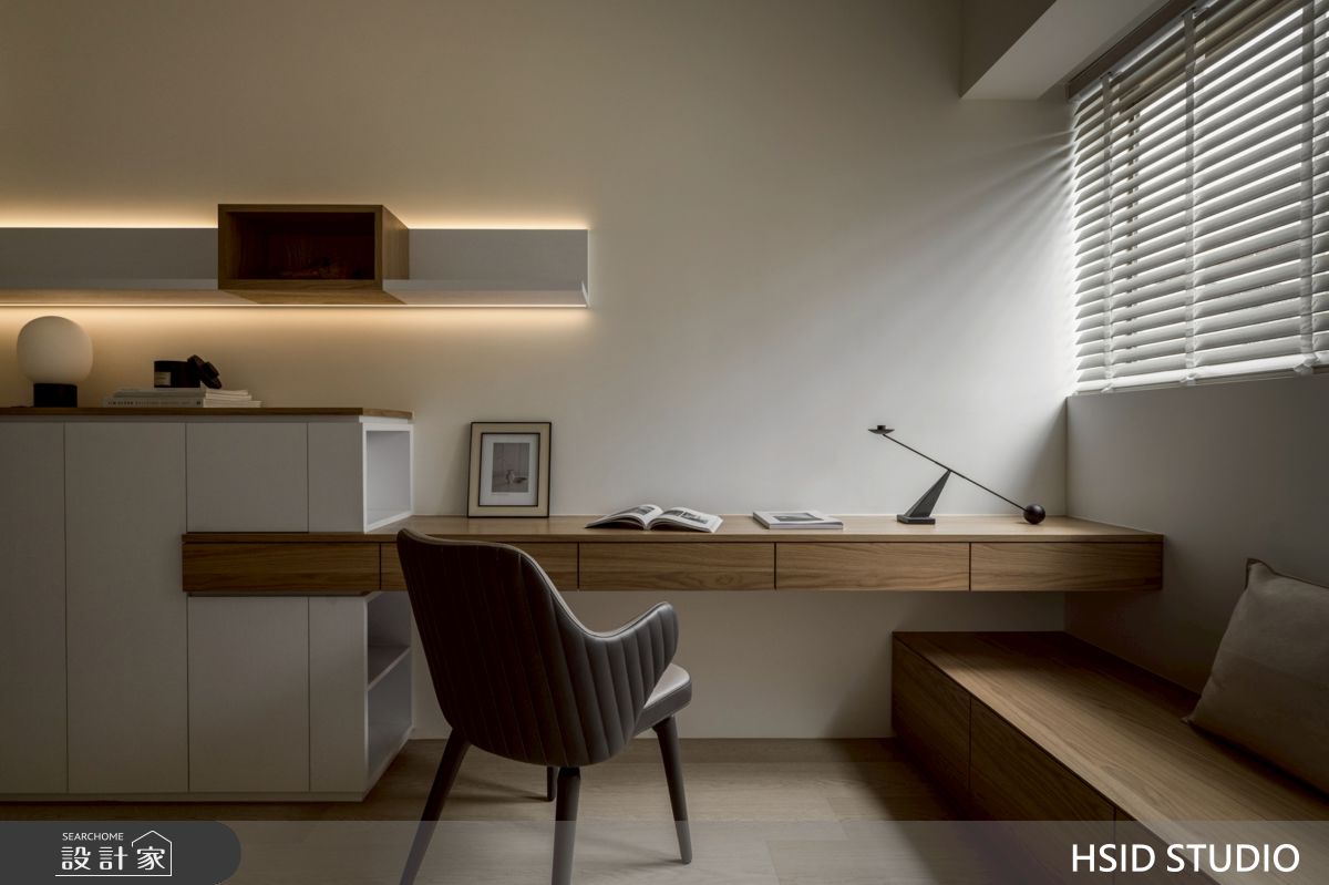 23坪＿日式簡約風書房工作區臥榻案例圖片＿樺設室內裝修設計有限公司 HSID STUDIO＿樺設_46之10