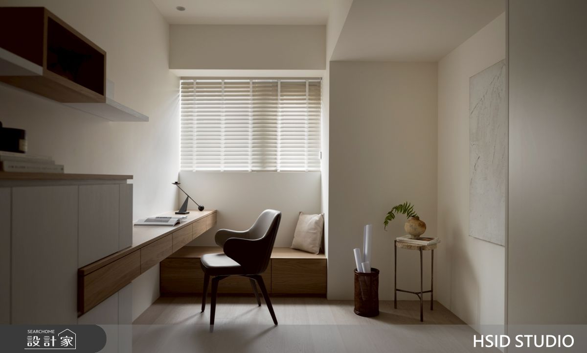 23坪＿日式簡約風書房工作區臥榻案例圖片＿樺設室內裝修設計有限公司 HSID STUDIO＿樺設_46之9