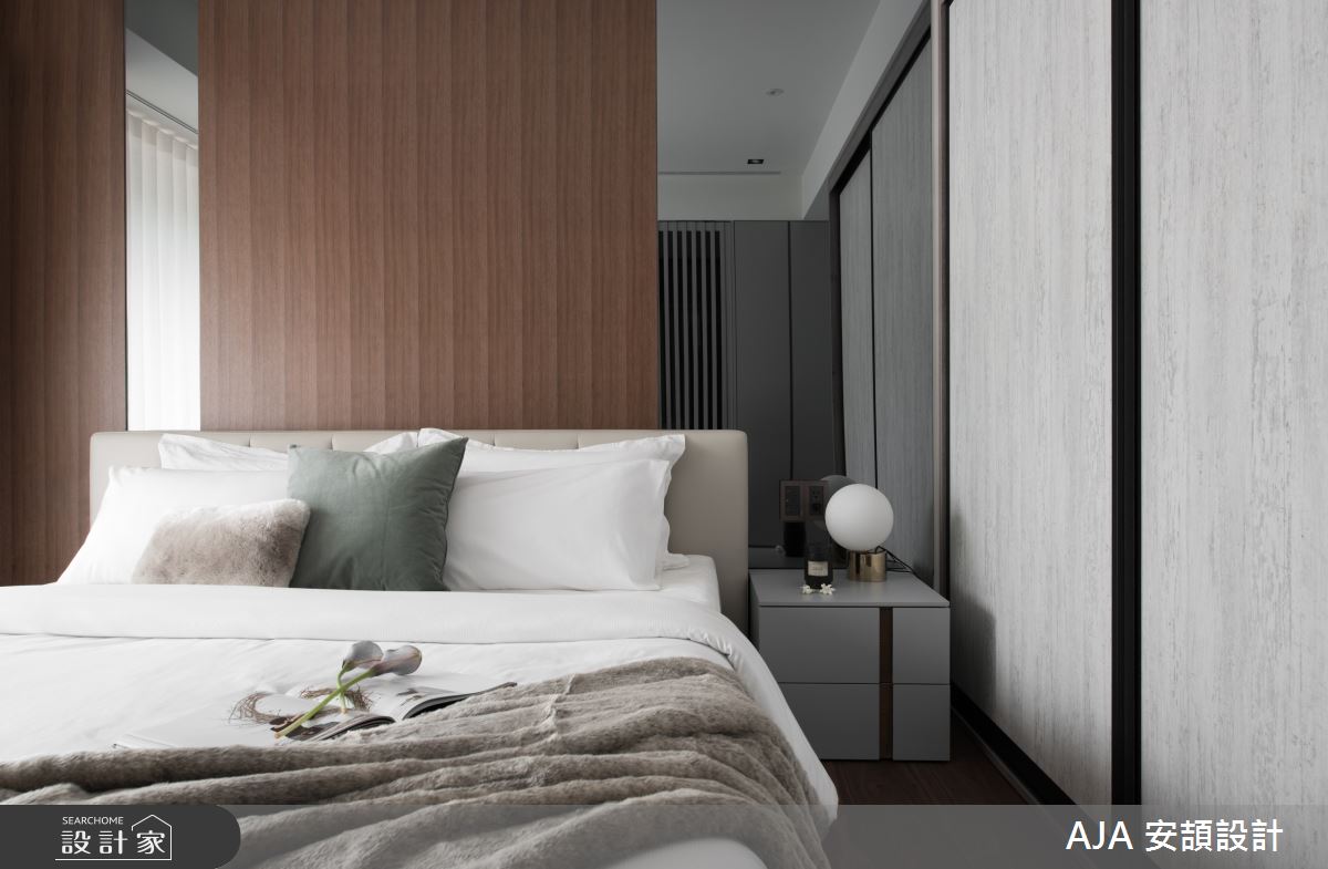 40坪新成屋(5年以下)＿休閒風臥室案例圖片＿AJA安頡建築室內設計＿安頡_力麒首御 吳公館之22