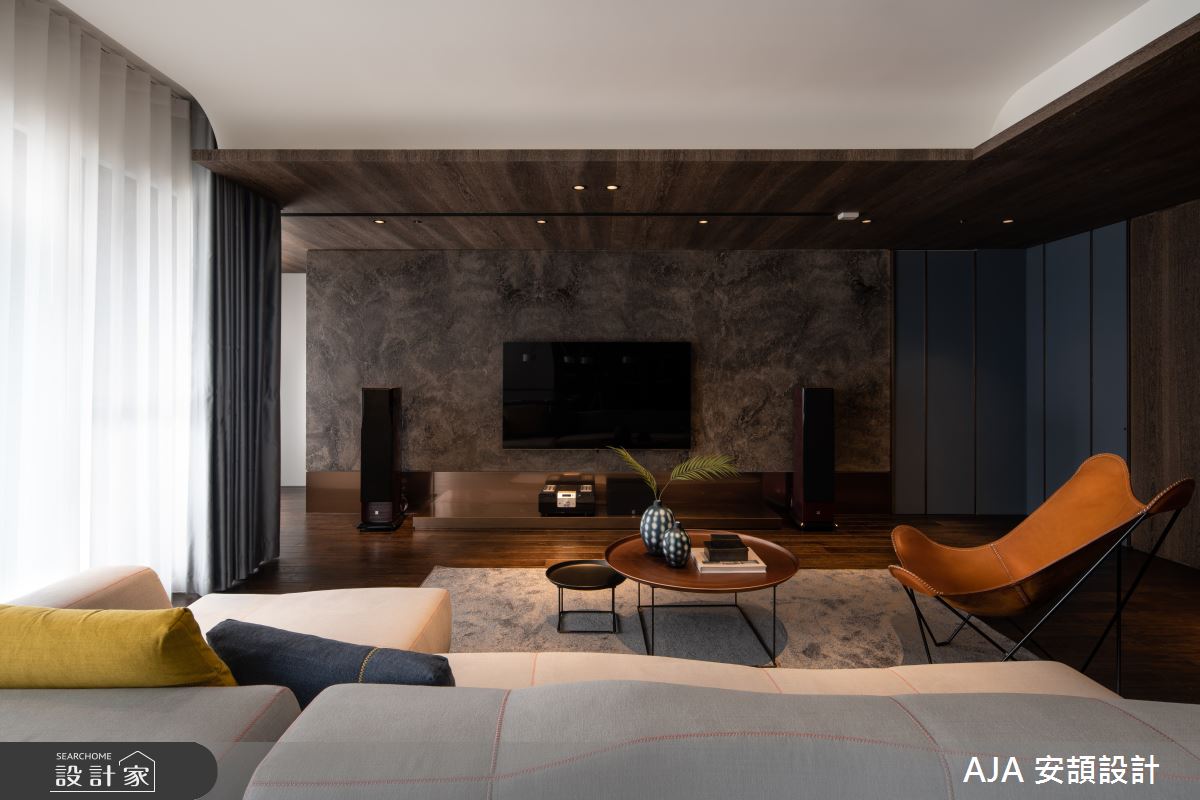 60坪新成屋(5年以下)＿現代風客廳案例圖片＿AJA安頡建築室內設計＿安頡_合輝雲門 吳公館之14