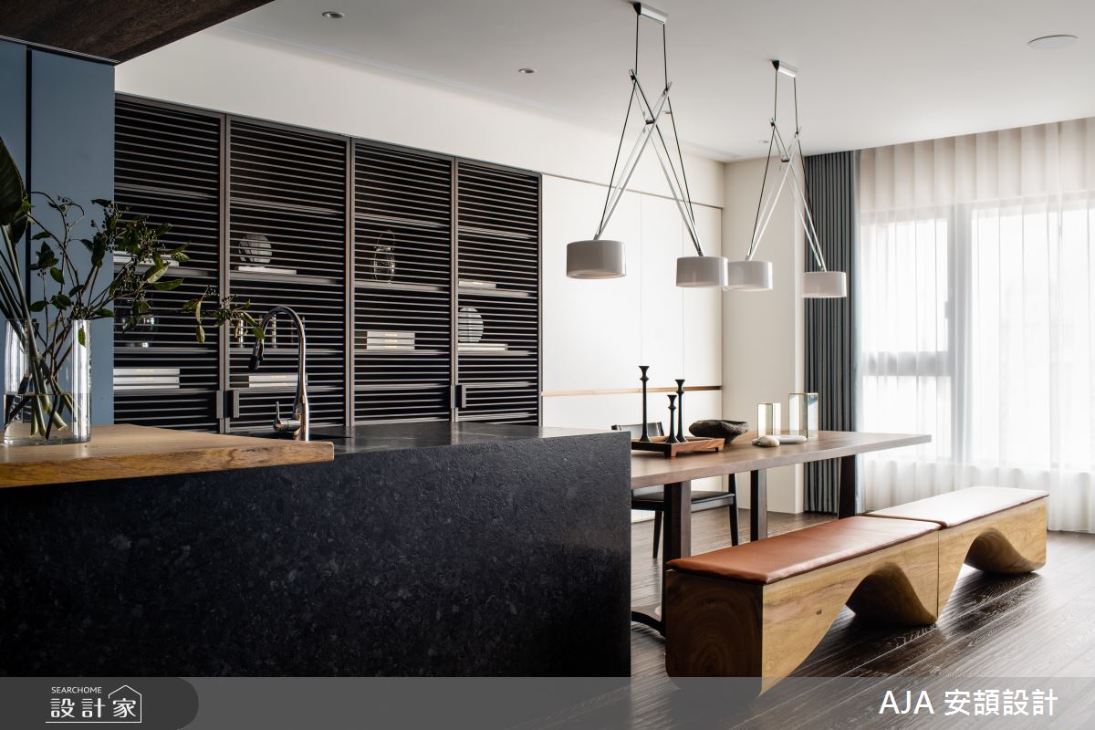 60坪新成屋(5年以下)＿現代風餐廳案例圖片＿AJA安頡建築室內設計＿安頡_合輝雲門 吳公館之7