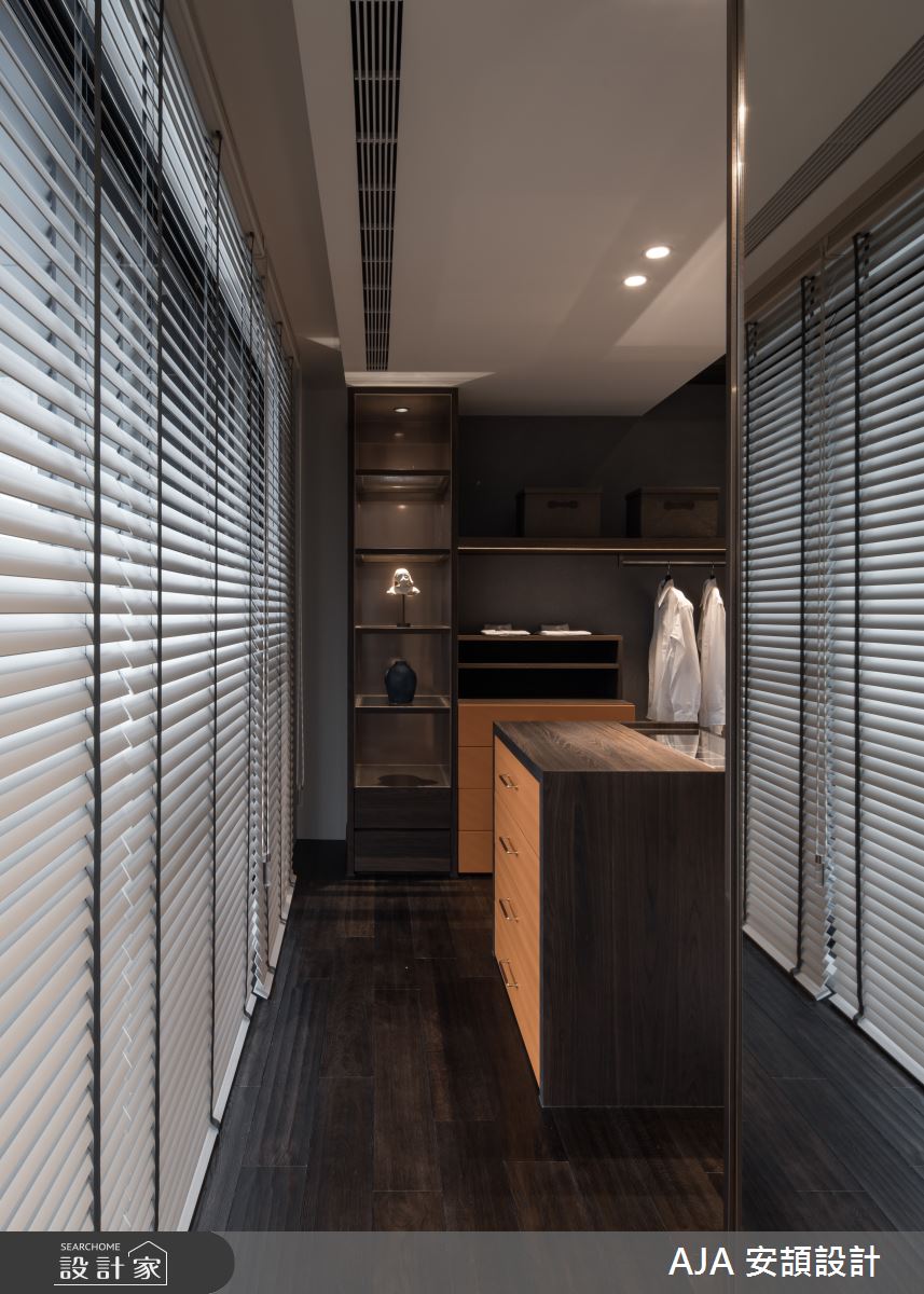 60坪新成屋(5年以下)＿現代風更衣間案例圖片＿AJA安頡建築室內設計＿安頡_合輝雲門 吳公館之22