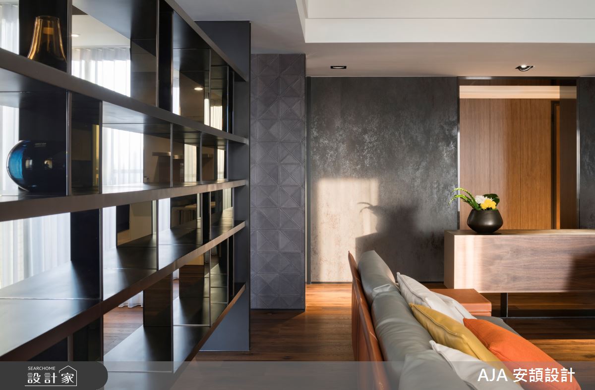 110坪新成屋(5年以下)＿飯店風客廳案例圖片＿AJA安頡建築室內設計＿安頡_國泰森林觀道 王公館之6