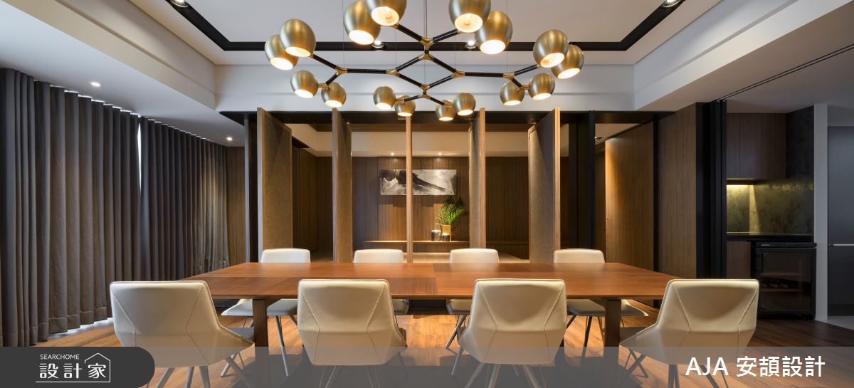 110坪新成屋(5年以下)＿飯店風餐廳案例圖片＿AJA安頡建築室內設計＿安頡_國泰森林觀道 王公館之9