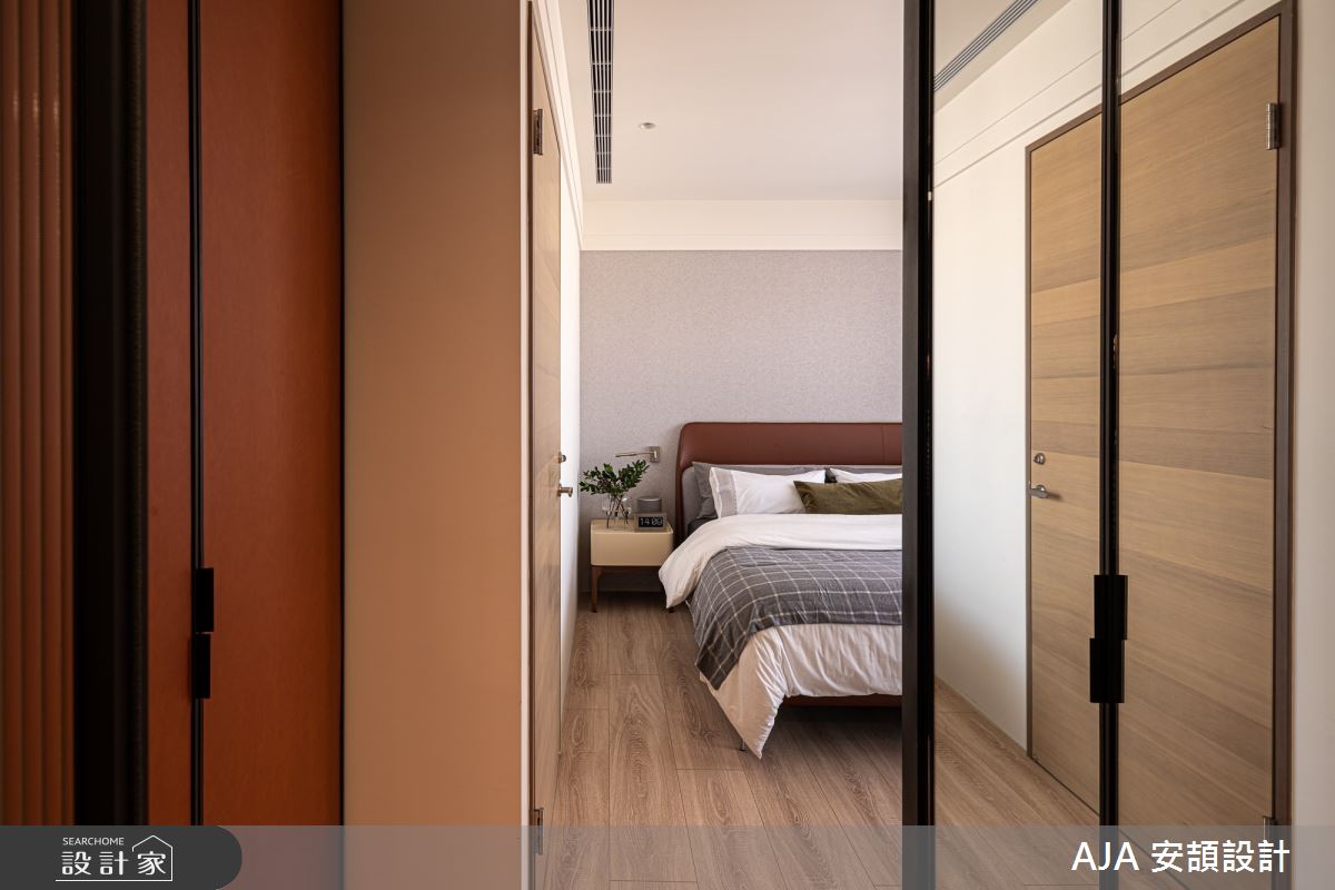 40坪新成屋(5年以下)＿現代風臥室案例圖片＿AJA安頡建築室內設計＿安頡_橋立圓容之8